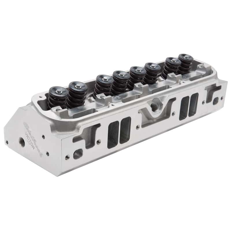 Edelbrock — Edelbrock Cylinder Head SB Chrysler Victor In-Line 16 Complete w/ Solid Roller Springs
CYL HEADS-RACE - view 7