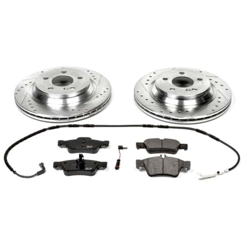 PowerStop — Power Stop 03-06 Mercedes-Benz S500 Rear Z23 Evolution Sport Brake Kit - view 1