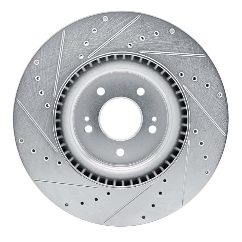 R1 Concepts — R1 21-26 Hyundai SONATA Front Right Drilled & Slotted Silver Brake Rotor
R1 Brake Rotor Drill - view 5