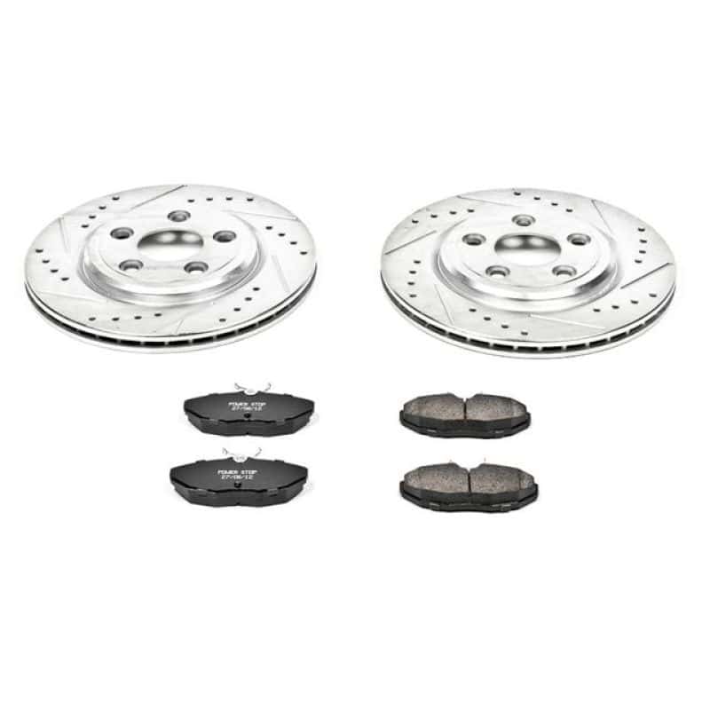 PowerStop — Power Stop 2005 Jaguar Vanden Plas Rear Z23 Evolution Sport Brake Kit - view 1