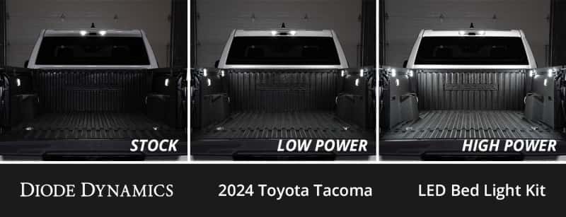Diode Dynamics — Diode Dynamics Stage Series LED Bed Light Kit for Toyota Tacoma- White Diffused - view 6