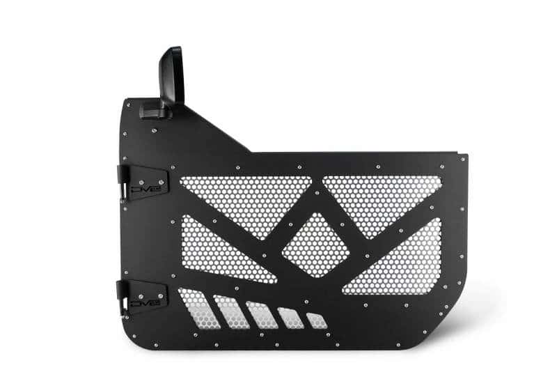 DV8 Offroad — DV8 18-22 Jeep 4 Door JL/JT Aluminum Half Doors with Perforated Mesh Front
Doors - view 3