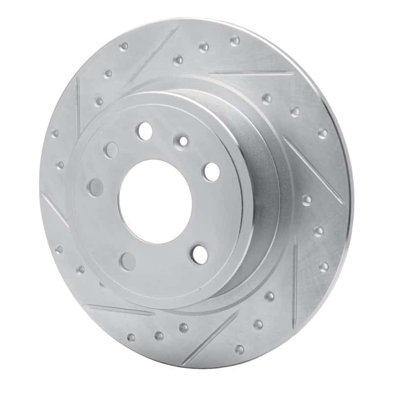 R1 Concepts — R1 99-10 Saab 9-5 Rear Left Drilled & Slotted Silver Brake Rotor
R1 Brake Rotor Drill - view 2