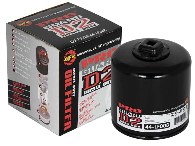 aFe — aFe Pro GUARD D2 Oil Filter 93-11 Ford Gas Trucks V8 4.6L/5.4L/5.8L (4 Pack)
Oil Filter - view 2