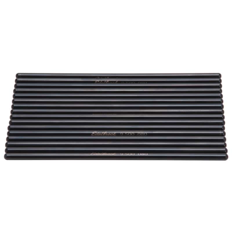 Edelbrock — Edelbrock Pushrod Set Flat Tappet Applications Ford 351M/400 9 508In Long
CYL HEAD COMPONENTS - view 1