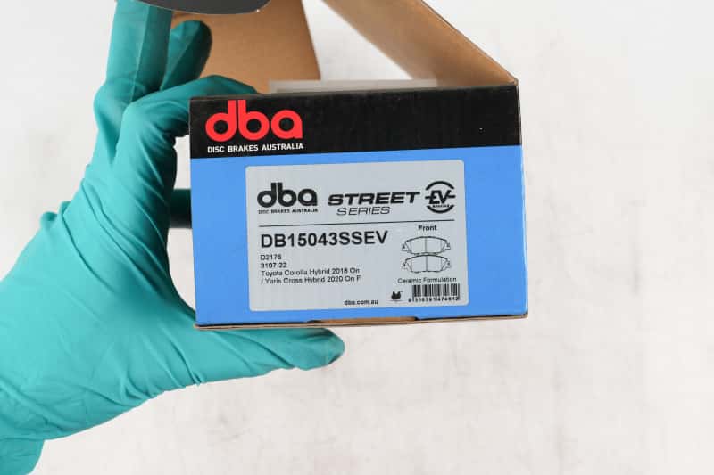 DBA — DBA 19-22 Toyota Corolla Hatchback Front SSEV Street Series Brake Pads
Brake Pad - view 3
