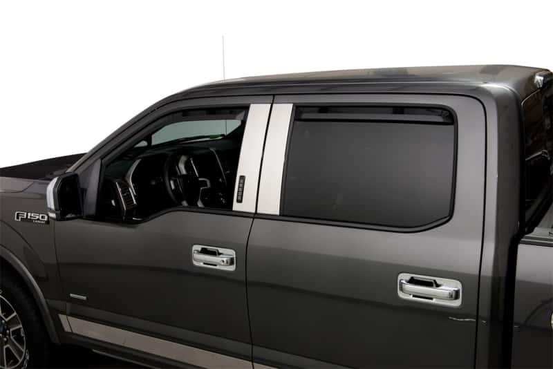 Putco — Putco 17-20 Ford SuperDuty - CrewCab (Set of 4) Element Tinted Window Visors
Side Window Vent - view 4