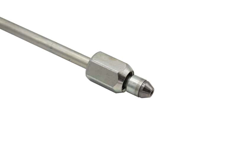 Fleece Performance — Fleece Performance 7in High Pressure Fuel Line (8mm x 3.5mm Line M14x1.5 Nuts) - view 3