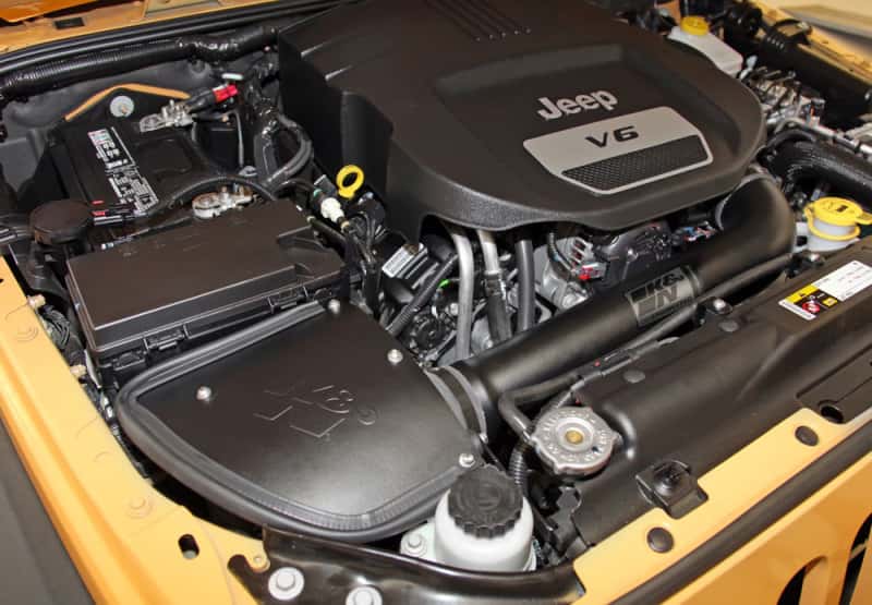 K&N Engineering — K&N 71 Series Performance Intake Kit for 12-18 Jeep Wrangler 3.6L V6 (12-15 CARB Approved)
Performance Air Inta
Air Intake System - view 12