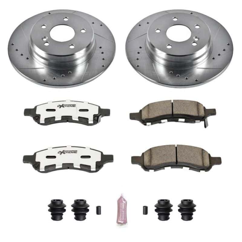 PowerStop — Power Stop 06-07 Buick Rainier Front Z26 Street Warrior Brake Kit - view 1