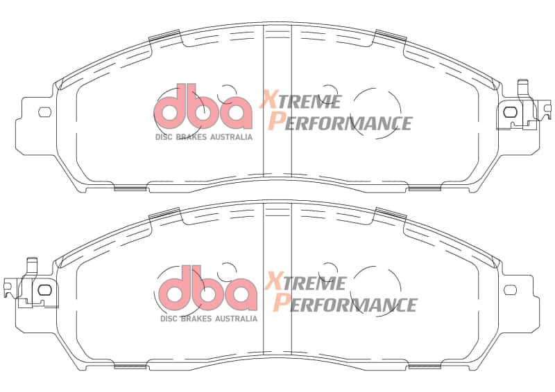 DBA — DBA 2015+ Nissan Navara NP300 2.5L XP Performance Front Brake Pads
Brake Pad - view 2