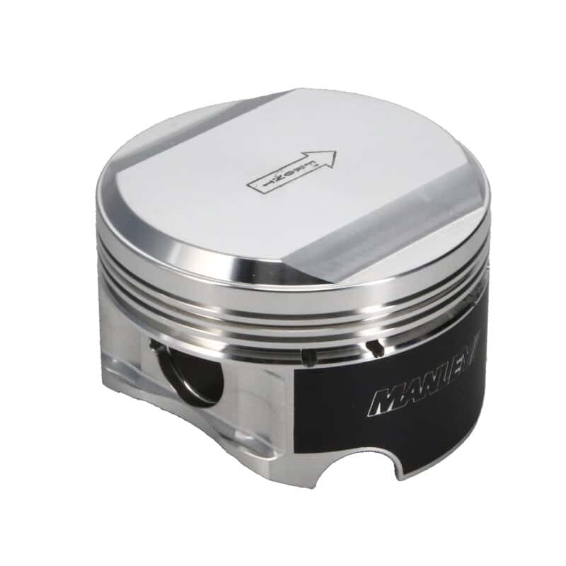 Manley Performance — Manley Nissan RB26DETT +.75mm OS 73.7mm Stk 86.75mm Bore 9.0CR +20cc Ext. Duty Piston Set w/Rings
Piston Set - view 1