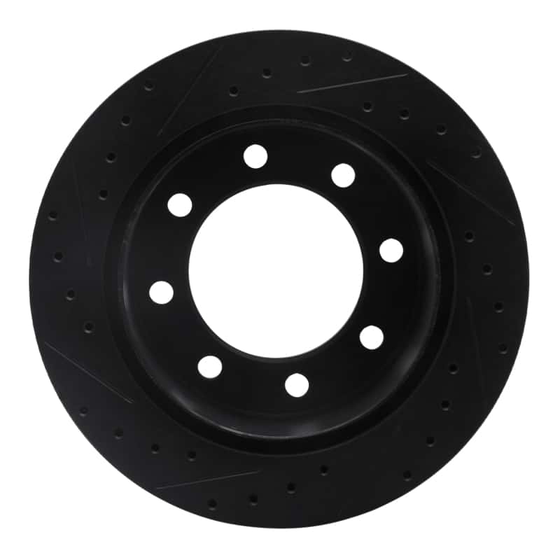 R1 Concepts — R1 99-20 Chevrolet Express 2500 Rear Right Drilled & Slotted Black Brake Rotor
R1 Brake Rotor Drill - view 5