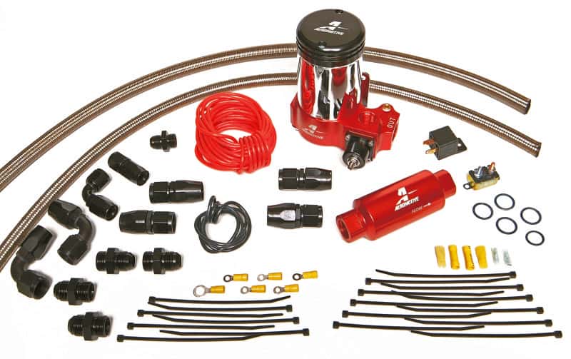Aeromotive — Aeromotive A2000 Drag Race Pump Only Kit (Incl. Lines/Fittings/Hose Ends/11202 Pump)
System/Kit - view 2