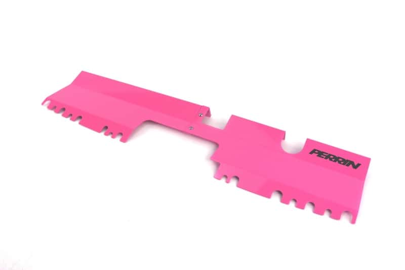 Perrin Performance — PERRIN 15-21 Subaru WRX/STI Radiator Shroud (With/Without OEM Intake Scoop) - Hyper Pink - view 5