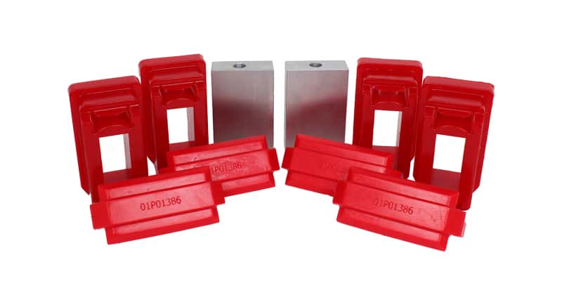 Energy Suspension — Energy Suspension 07-18 Dodge RAM 2500/3500 Motor Mount Insert - Red - view 1