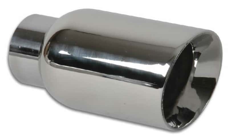 Vibrant — Vibrant 4in OD Round SS Exhaust Tip (Double Wall Angle Cut Beveled Outlet) 3in. ID Inlet
3"ID4"ODExhTipBevEdg
ExhstTailPipeTip - view 3