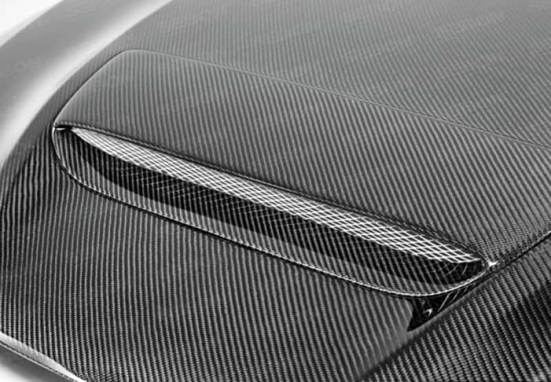 Seibon — Seibon 10-12 Mazda MazdaSpeed3 OEM Style Carbon Fiber Hood - view 10