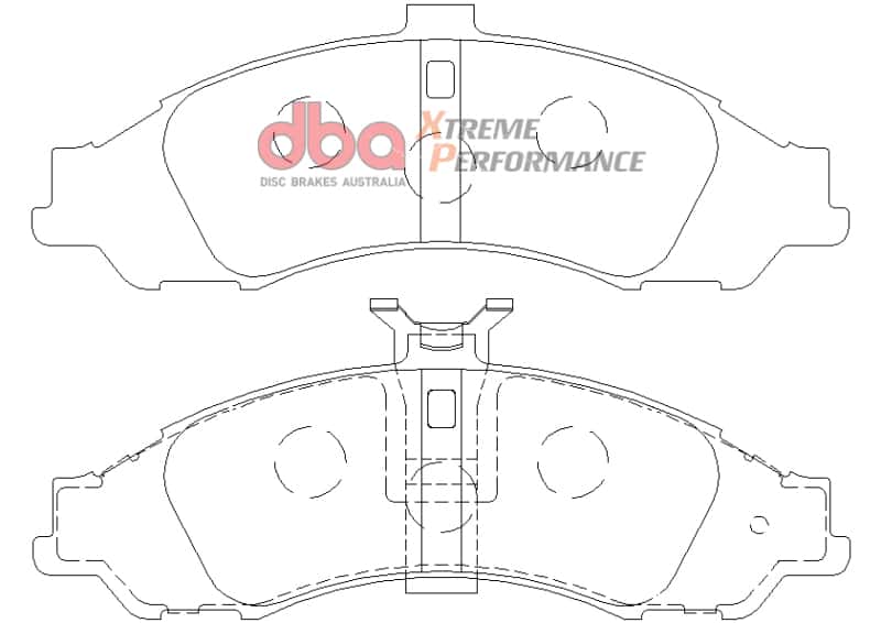 DBA — DBA 04 Pontiac GTO XP650 Front Brake Pads
Brake Pad - view 2