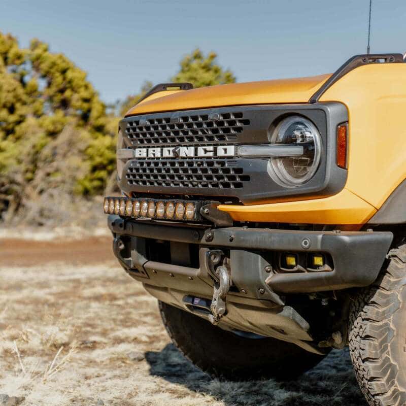 KC HiLiTES — KC HiLiTES 21-24 Ford Bronco Front Bumper Light Bar Mount (For 30in FLEX ERA LED Light Bar) - view 3