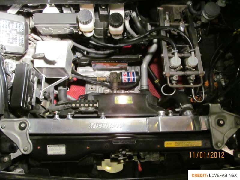 Mishimoto — Mishimoto 90-05 Acura NSX Manual Aluminum Radiator - view 7