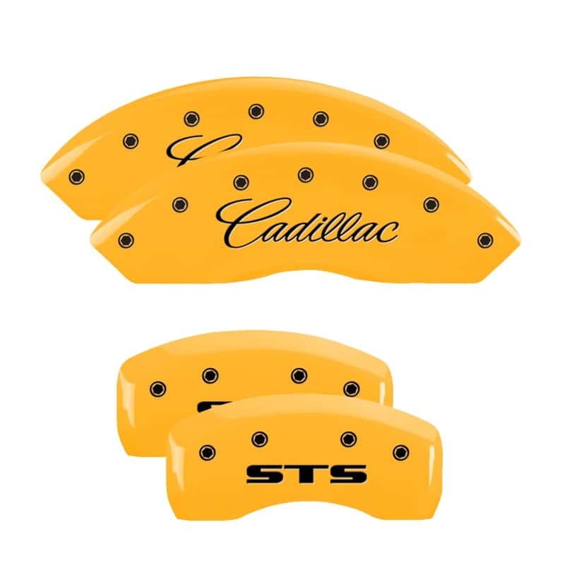 MGP — MGP 4 Caliper Covers Engraved Front Cadillac Rear STS Yellow Finish Black Char 2007 Cadillac XLR
Caliper Covers - view 1