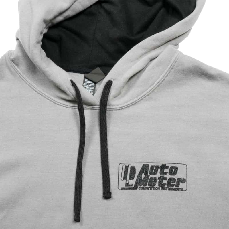 AutoMeter — Autometer Gray Competition Pullover Hoodie - Adult Large
HOODIE COMP GRAY LRG - view 2