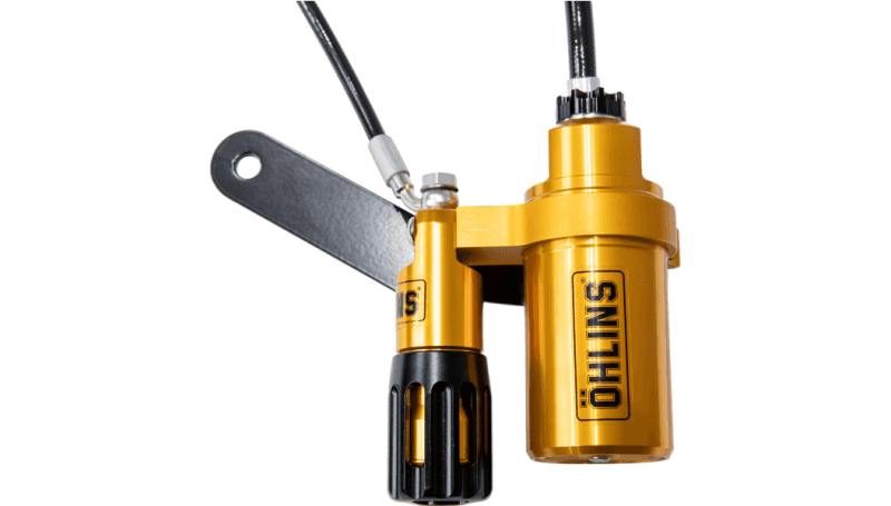 Ohlins — Ohlins 18-25 Harley Softail Slim, Street Bob, Low Rider, Dlx, Std STX Pro Shock 13.5in. - view 5