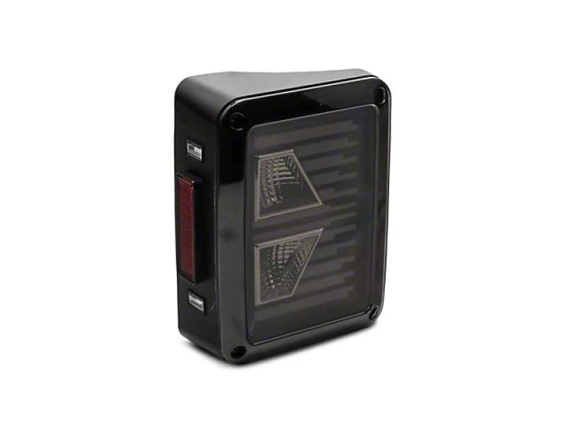 Raxiom — Raxiom 07-18 Jeep Wrangler JK Axial Series Vision LED Tail Lights- Black Housing (Smoked Lens)
Lights - view 2