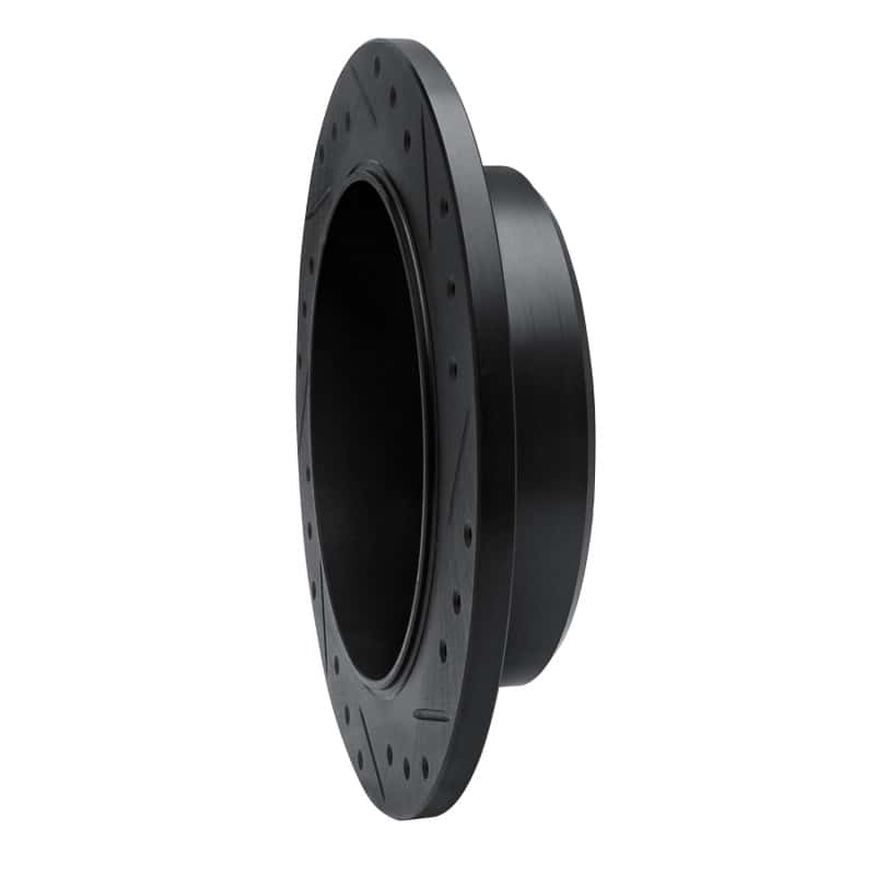 R1 Concepts — R1 95-02 Ford Explorer Sport Rear Left Drilled & Slotted Black Brake Rotor
R1 Brake Rotor Drill - view 4