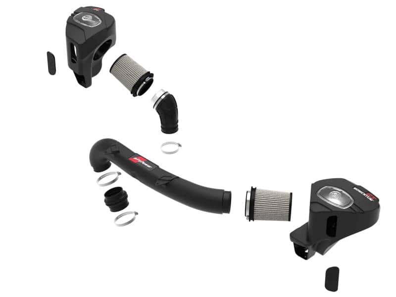 aFe — aFe 21-22 BMW M3/M4 (G80/82/83) L6-3.0L (tt) Momentum GT Cold Air Intake System w/ Pro DRY S Filter
Momentum GT Intake - view 2