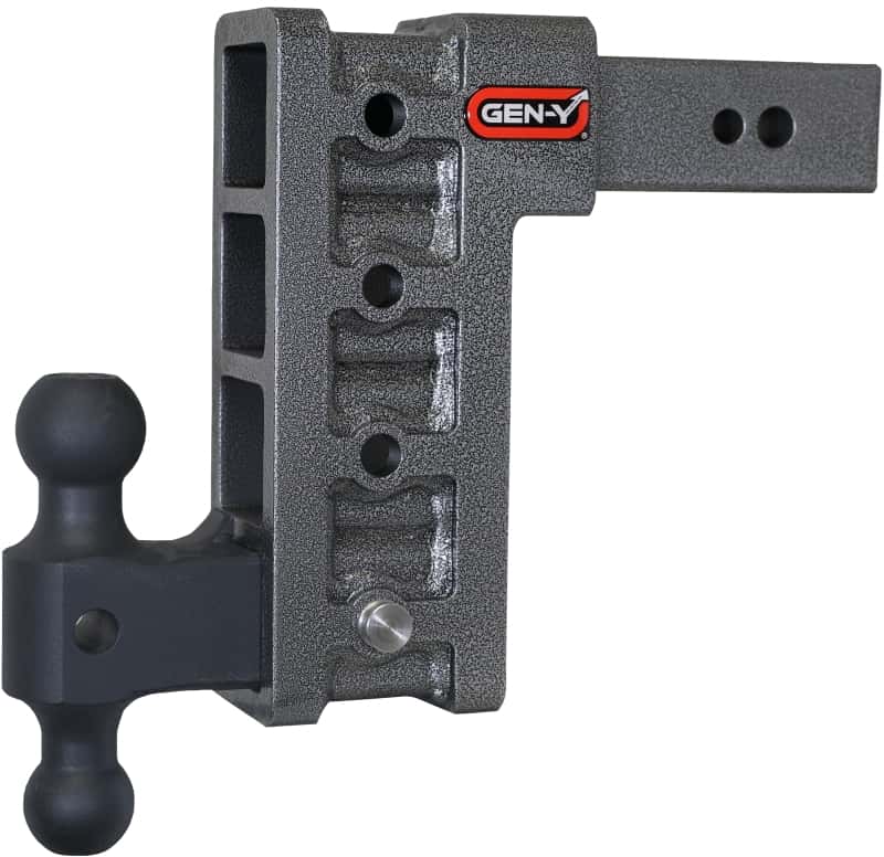 GEN-Y Hitch — Gen-Y Mega Duty 2.5in Shank 9in Drop 3.5K TW 32K Hitch w/GH-0161 Dual-Ball
Drop Hitch - view 1