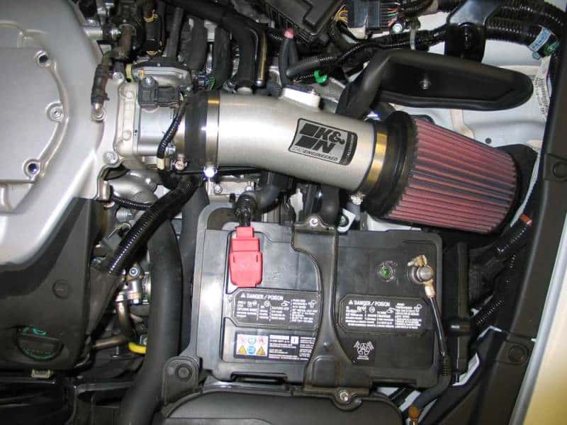 K&N Engineering — K&N 08 Honda Accord 3.5L-V6 Silver Typhoon Short Ram Intake
Performance Air Inta
Air Intake System - view 5