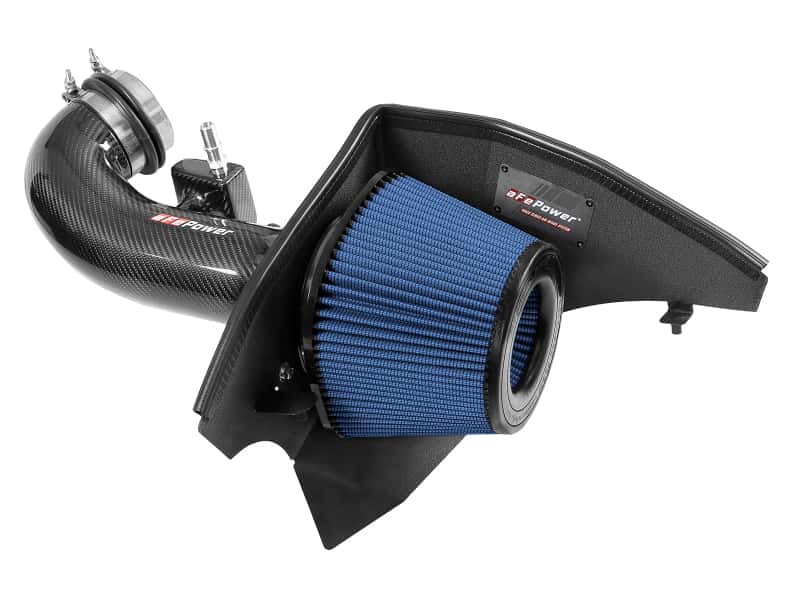 aFe — aFe Track Series Carbon Fiber Pro 5R AIS - 16-19 Chevrolet Camaro SS V8-6.2L
Track Series Intake - view 2