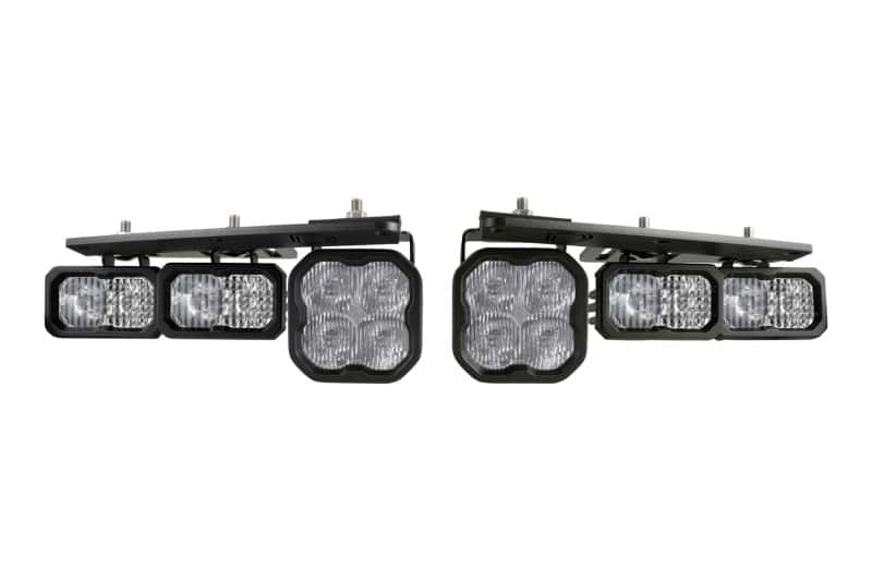 Diode Dynamics — Diode Dynamics 21-Up Ford Bronco Stage Series Fog Pocket Kit - Yellow Max - view 3
