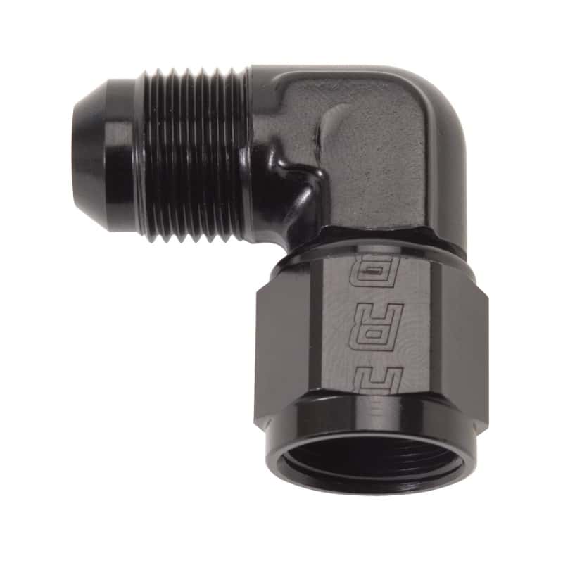 Russell — Russell Performance -6 AN 90 Degree Male AN to Female AN Fitting (Black)
Adapter Fitting - view 1