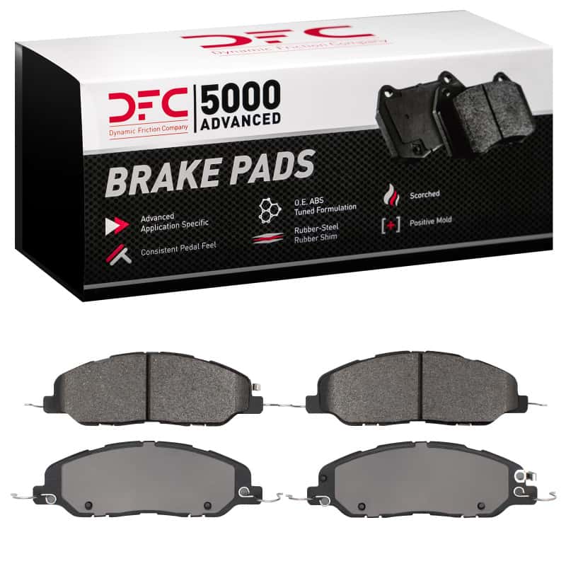 DFC — DFC 07-14 Ford Mustang Front 5000 Advanced Low Metallic Brake Pads
DFC Brake Pad Set - view 1