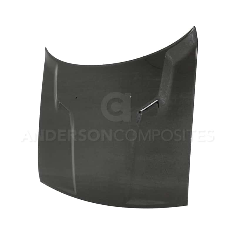 Anderson Composites — Anderson Composites 09-14 Dodge Challenger Type-OE Hood - view 1