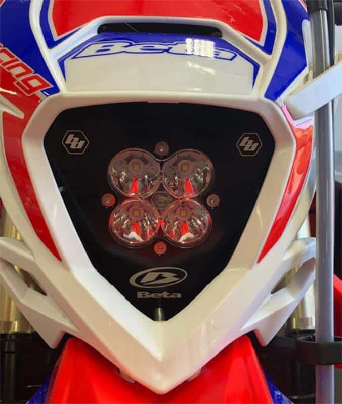 Baja Designs — Baja Designs Squadron Pro Headlight Kit (A/C) - Beta RR 2-Stroke 2020-on 125RR/200RR/250RR/300RR/RX - view 1