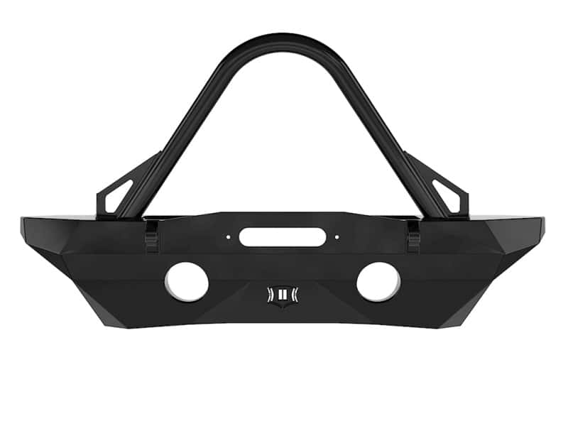 ICON — ICON 07-18 Jeep Wrangler JK Pro Series Mid Width Front Recessed Winch Bumper w/Stinger/Tabs
FRONT BUMPER - view 6