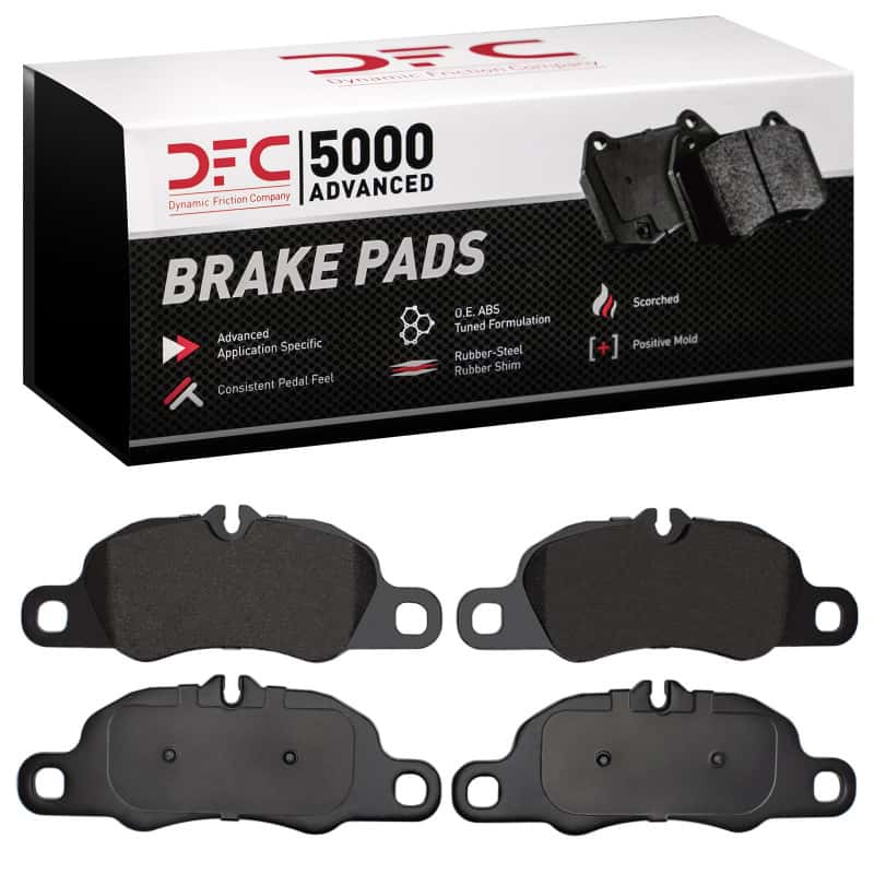 DFC — DFC 09-23 Porsche 718 Cayman Front 5000 Advanced Low Metallic Brake Pads
DFC Brake Pad Set - view 1