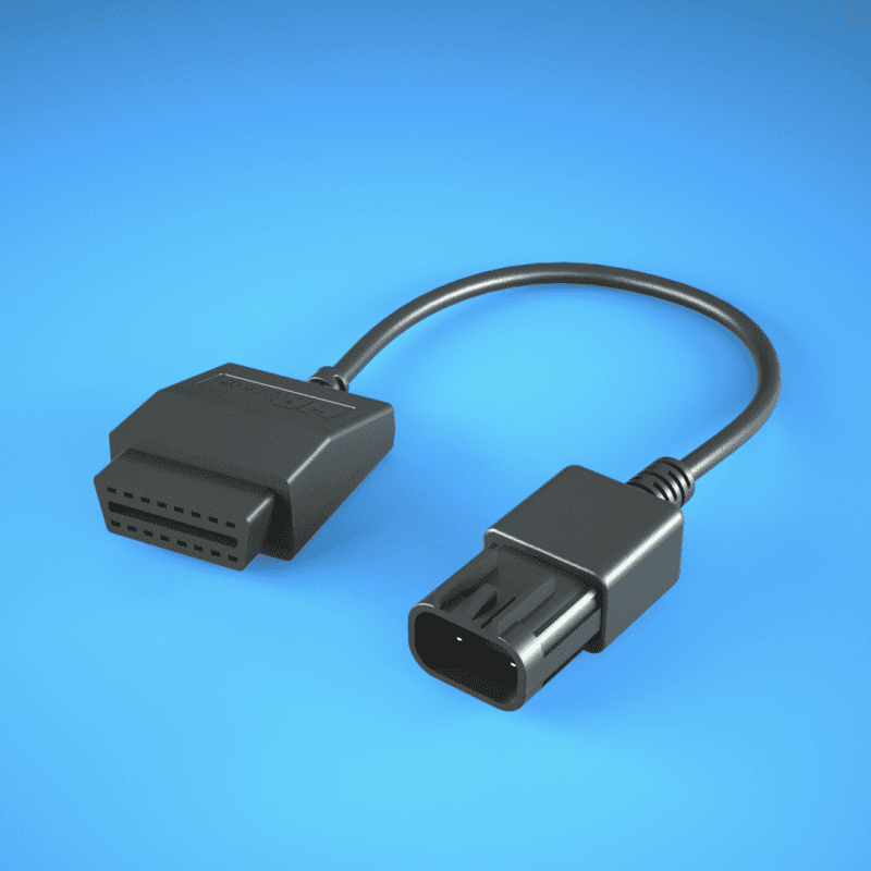 HP Tuners — HPT OBDII Adapter Cable - Polaris & Indian
OBDII Adapter Cable - view 1
