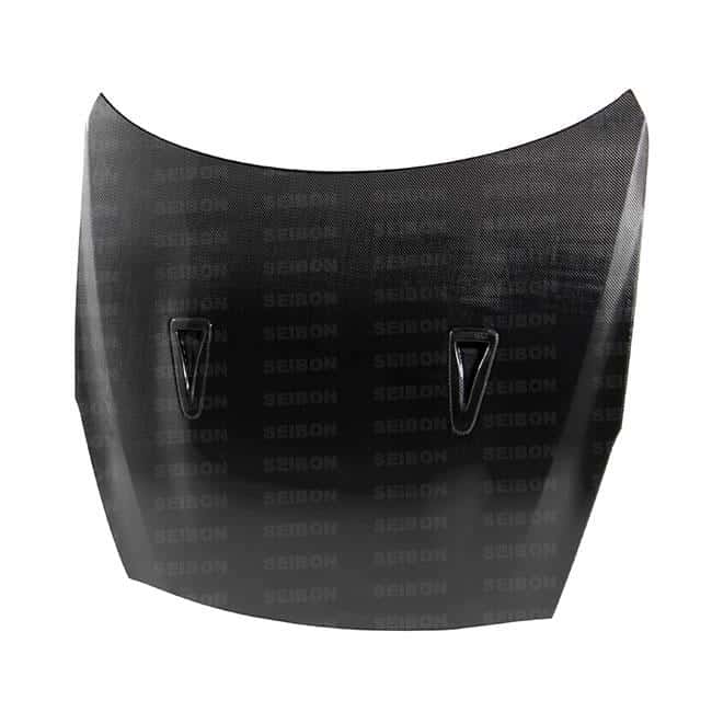 Seibon — Seibon 09-10 Nissan GTR R35 OEM Carbon Fiber Hood - view 8