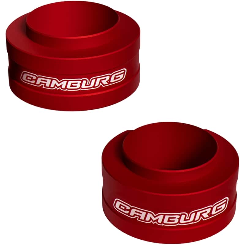 Camburg — Camburg 2024+ Ford Ranger Raptor 2.5in Front Spring Preload Spacer Kit (Red)
Spring Preload Kit - view 1