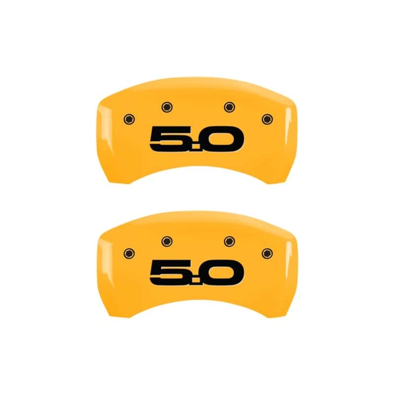 MGP — MGP Rear set 2 Caliper Covers Engraved Rear 2015/50 Yellow finish black ch
Caliper Covers - view 1