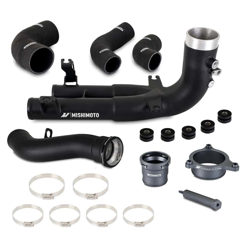 Mishimoto — Mishimoto 2021+ BMW G8X M3/M4 Hot Side Intercooler Charge Pipe Kit
Intercooler Pipe Set - view 1