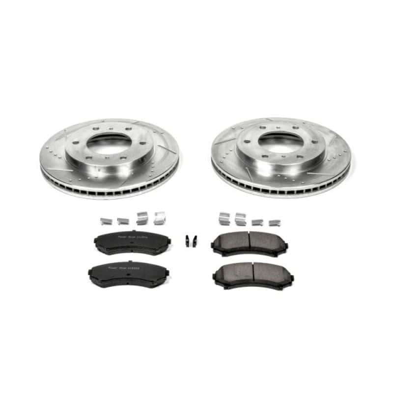 PowerStop — Power Stop 01-06 Mitsubishi Montero Front Z23 Evolution Sport Brake Kit - view 1