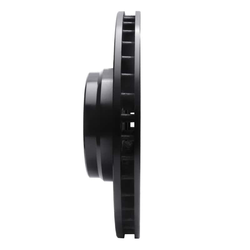 R1 Concepts — R1 95-01 BMW 750IL Front Left Drilled & Slotted Black Brake Rotor
R1 Brake Rotor Drill - view 3