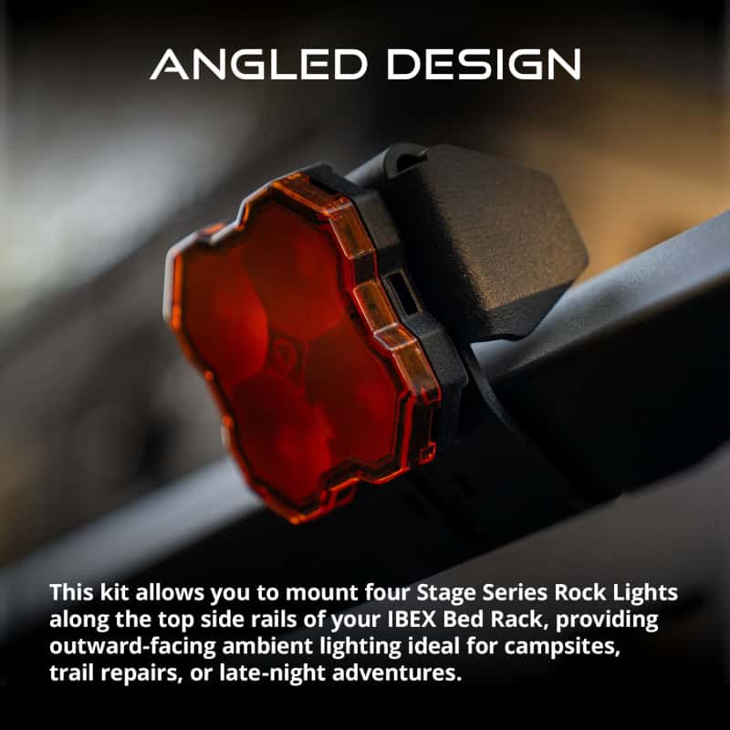 Diode Dynamics — Diode Dynamics Stage Series LED Scene Light Kit for Kuat IBEX Bed Rack - view 4