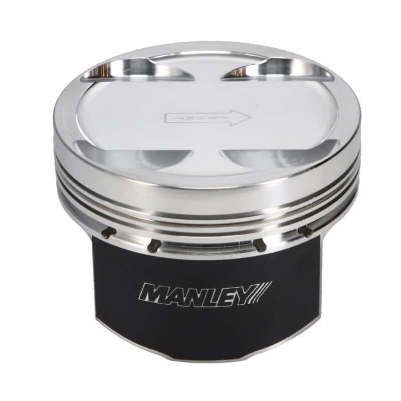 Manley Performance — Manley 03-06 Evo 8/9 (7 Bolt 4G63T) 85.5mm +0.5mm Over Bore 8.5:1 Dish Pistons w/ Rings
Piston Set - view 8